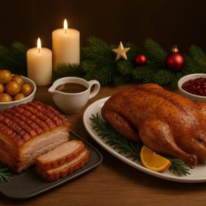 Juleand og liten svineribbe FORHÅNDSBEST