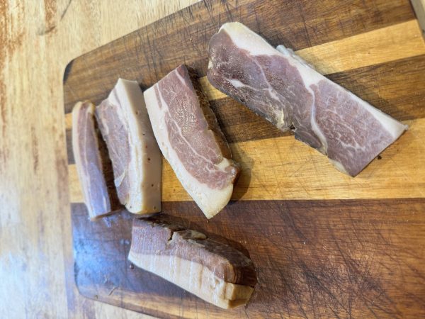 Spekeskinke urøkt skalker