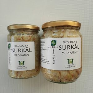 Surkål med karve - Lite glass 390ml